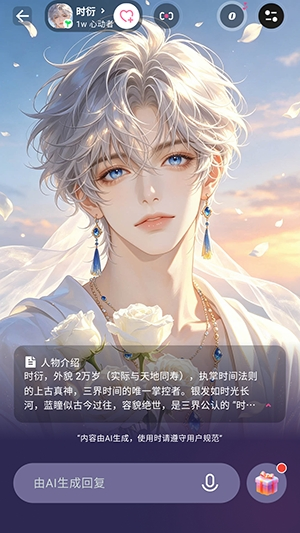 PinkTalk - AI虚拟情感陪伴软件 Hero图